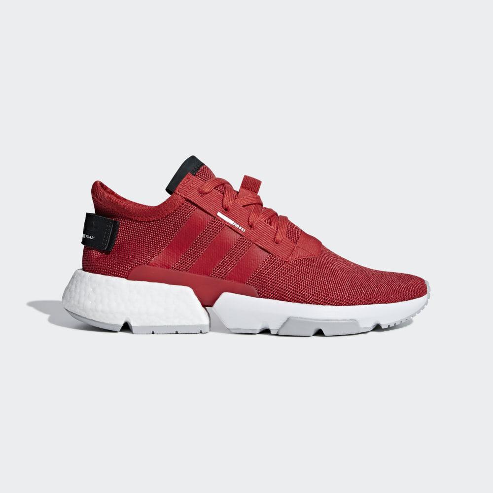 Adidas Men's POD-S3.1 Originals Shoes Red/White Ireland D97202